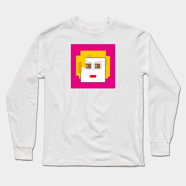 BLONDE Long Sleeve T-Shirt by ez2fly